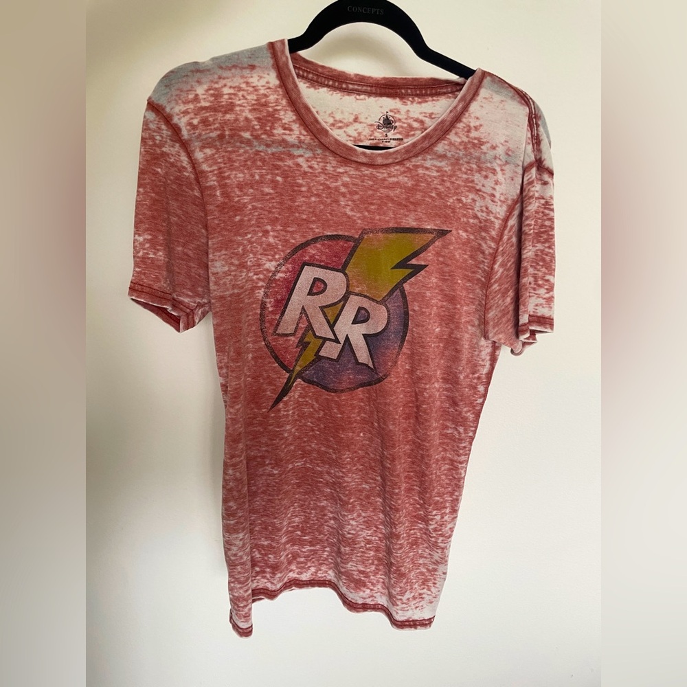 Disney Rescue Rangers tee- Marbled Red size small (from disneyland)